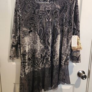 Paisley Print Women's Tunic